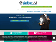 Tablet Screenshot of gulliverlab.it
